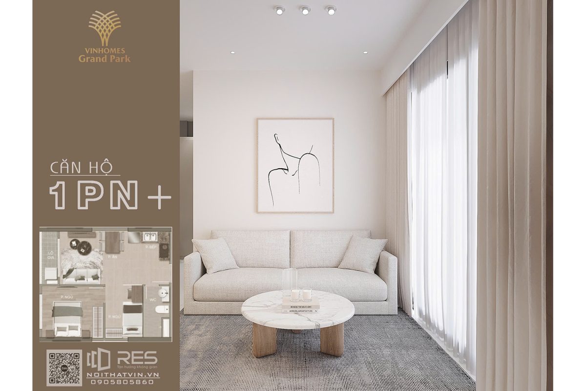 CĂN HỘ 1PN+ – VINHOMES GRAND PARK